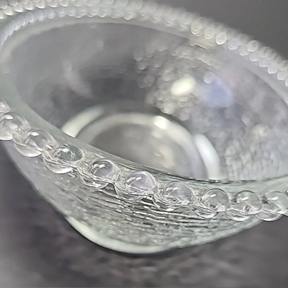 Vintage Indiana Glass Sleeping Cat On Nest Basket Covered Candy Dish Chipless - Picture 10 of 10
